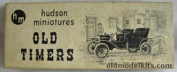 Hudson Miniatures 1/16 1909 Ford Model T Touring Car plastic model kit